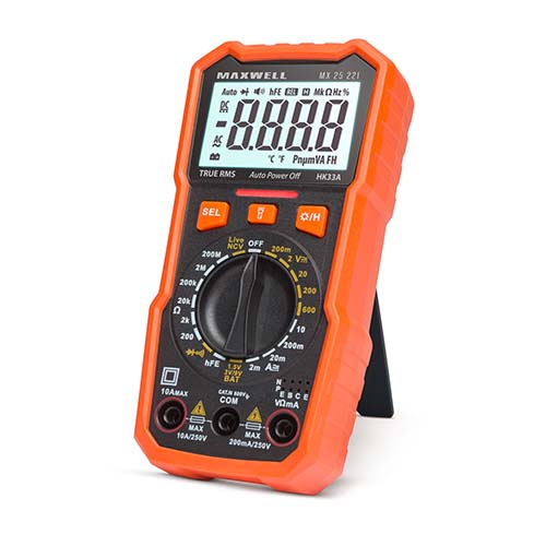 Maxwell 25221 digitális multiméter True RMS funkcióval