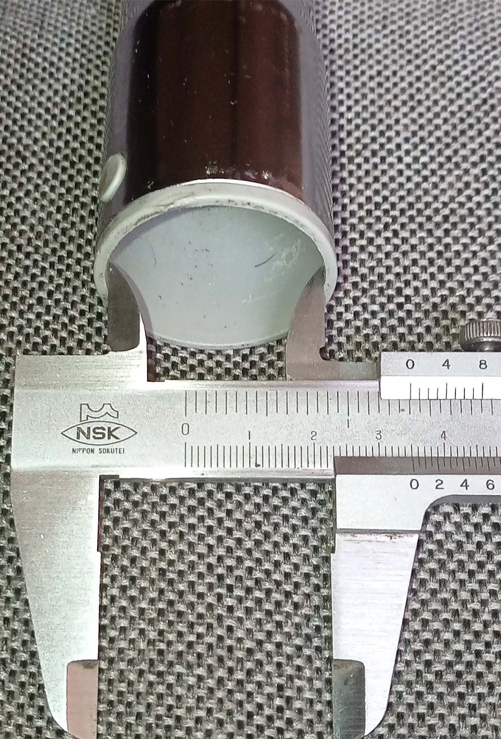 35 mm porszívócső mérés