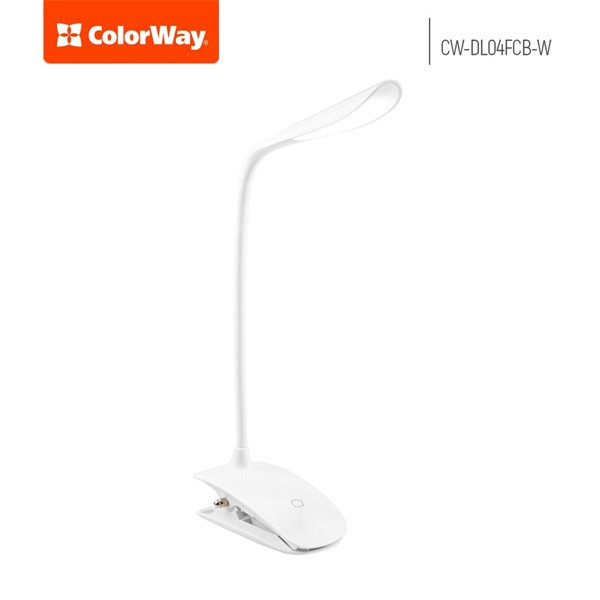 Image of Colorway Akkumulátoros Csíptethető LED Lámpa - Flexibilis - 115 lm - Fehér