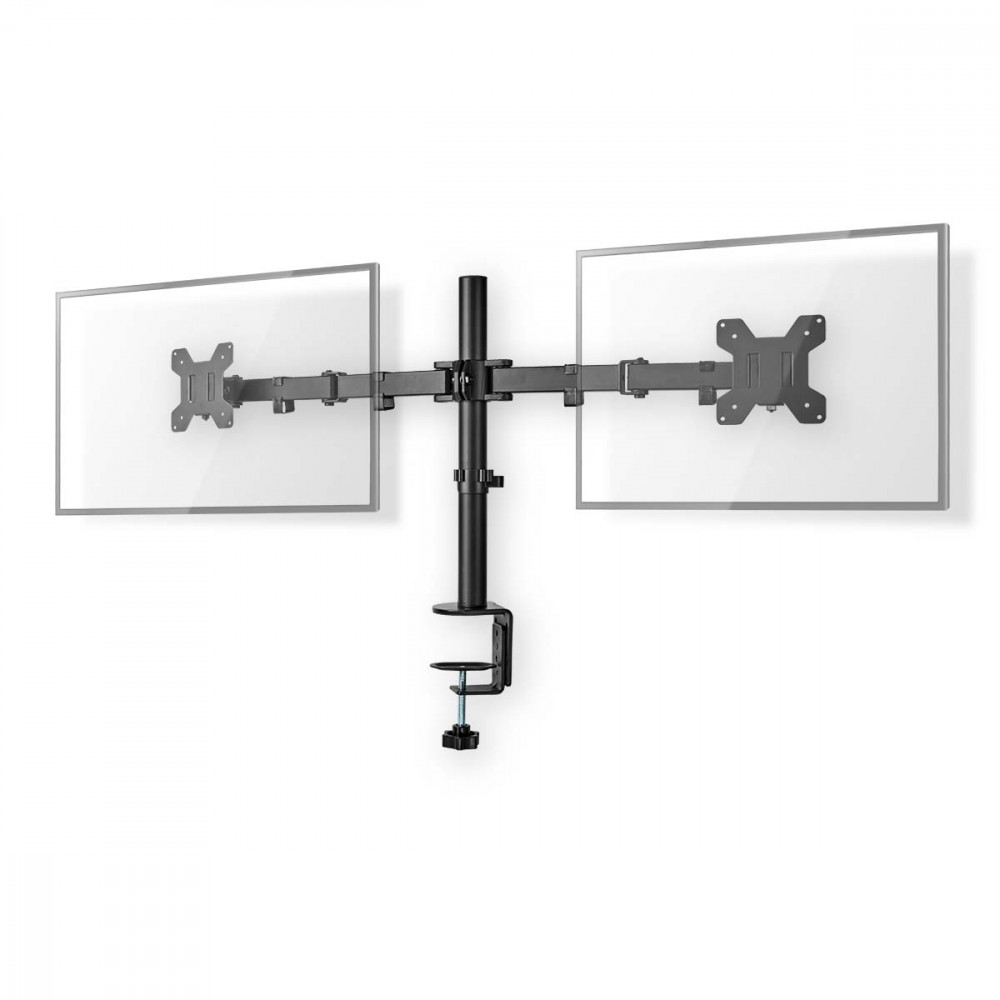 Image of Nedis Asztali Monitor Állvány 2 monitorhoz - 15 - 32 " - Vesa 75x75 100x100