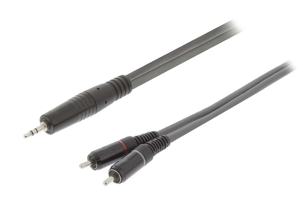 Image of Nedis 3,5mm jack - 2x RCA kábel - 1,5 m