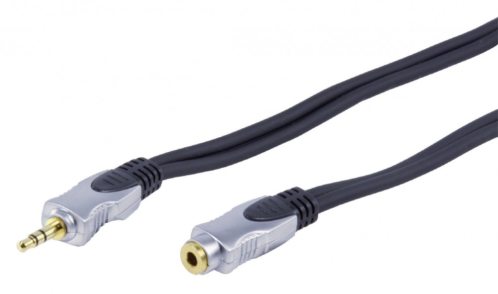 Image of Nedis sztereo audio hosszabbító kábel - 3.5 mm jack dugó / aljzat - Réz - 10 m