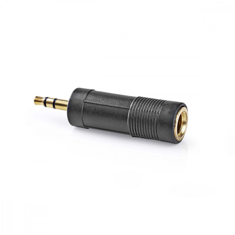 Image of Aranyozott 3.5mm jack - 6.3mm jack adapter