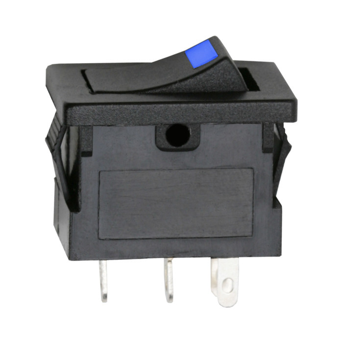 Image of 12V Billenőkapcsoló Kék Led 15A
