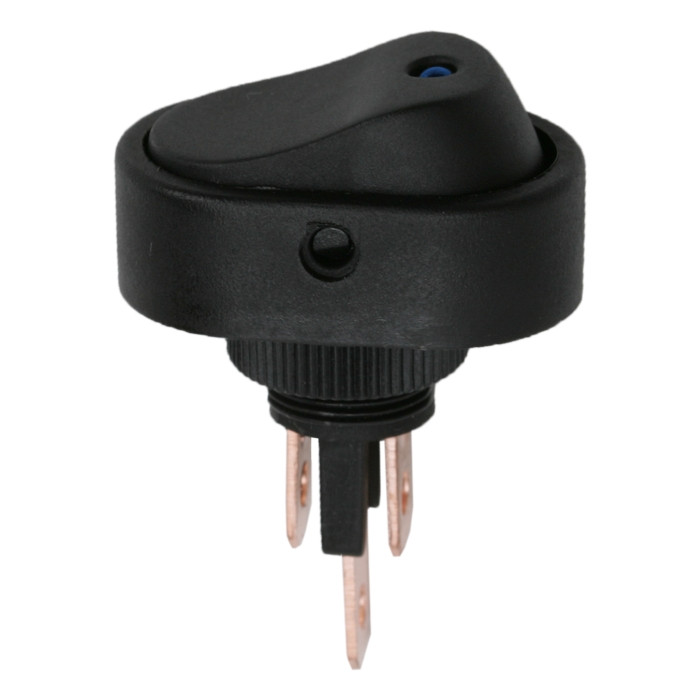 Image of 12V Billenőkapcsoló Kék Led 20A