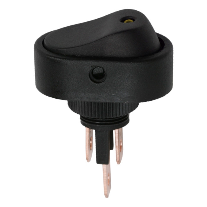 Image of 12V Billenőkapcsoló Sárga Led 20A