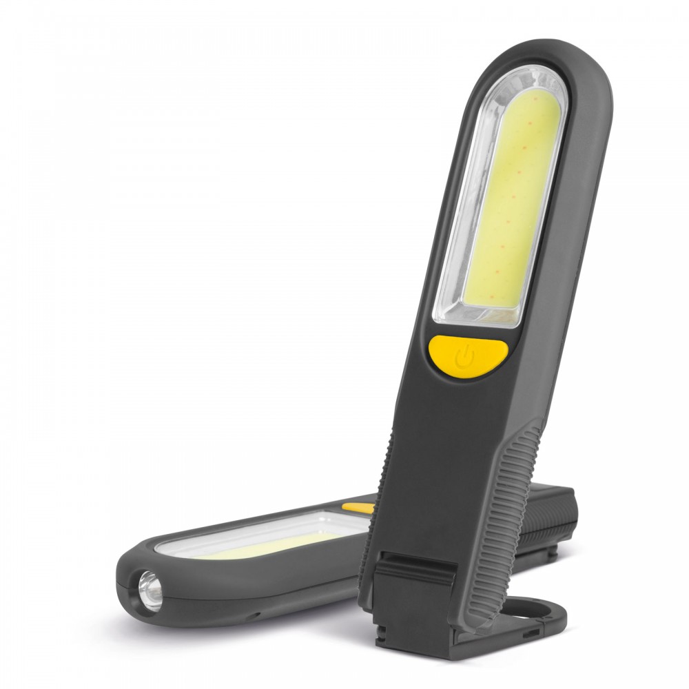 Image of Phenom mágneses steklámpa - elemlámpa - COB + SMD LED - akasztó - vészjelző