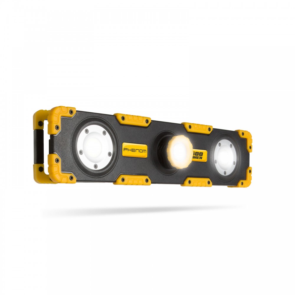 Image of Phenom akkumulátoros LED reflektor - Fókuszálható - Szabályozható - 1500 lumen