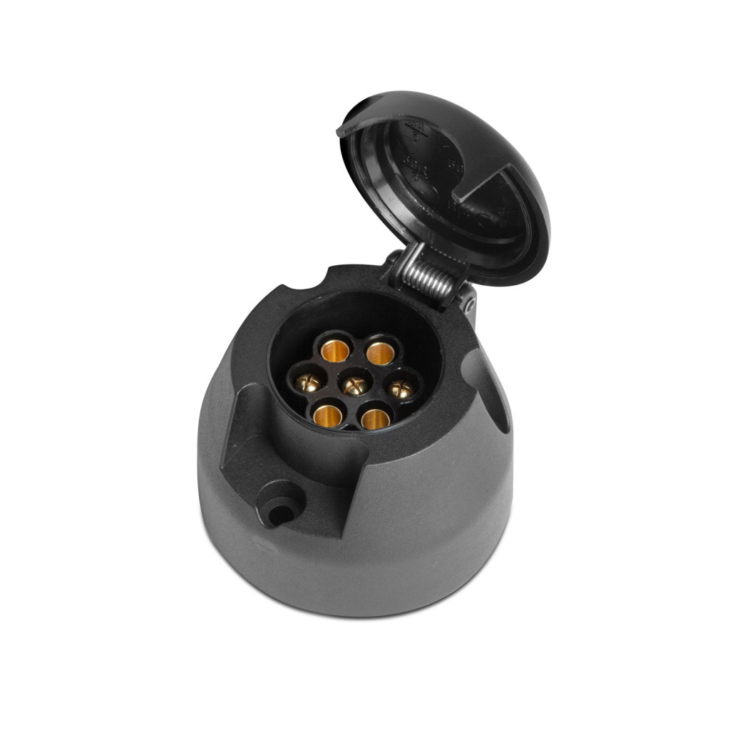 Image of 7 Pólusú Utánfutó csatlakozó aljzat - 12V