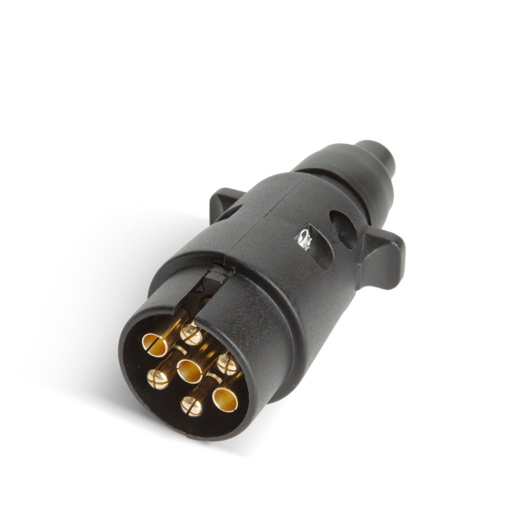 Image of 7 Pólusú Utánfutó csatlakozó dugó - 12V