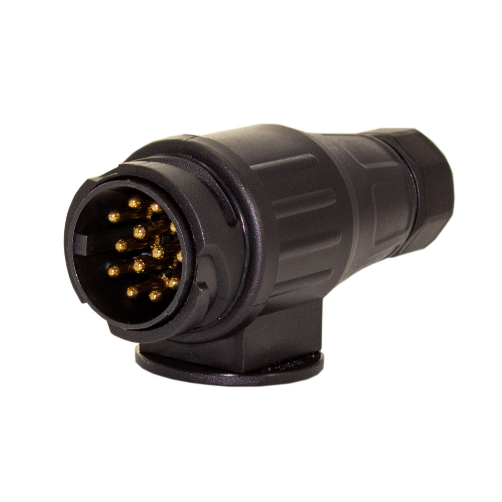 Image of 13 Pólusú Utánfutó csatlakozó dugó - 12V