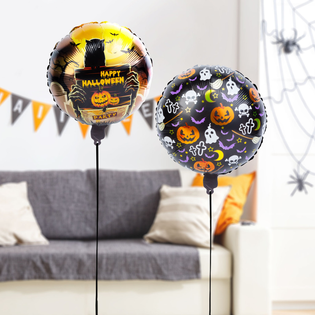 Image of Halloween lufi szett - tök &amp; sírkő - 2 db / csomag