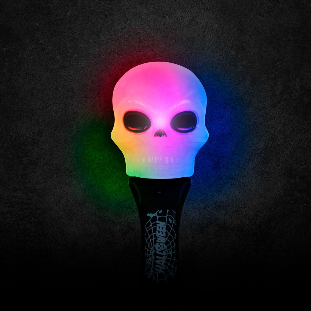 Image of Halloween LED lámpa - Koponya