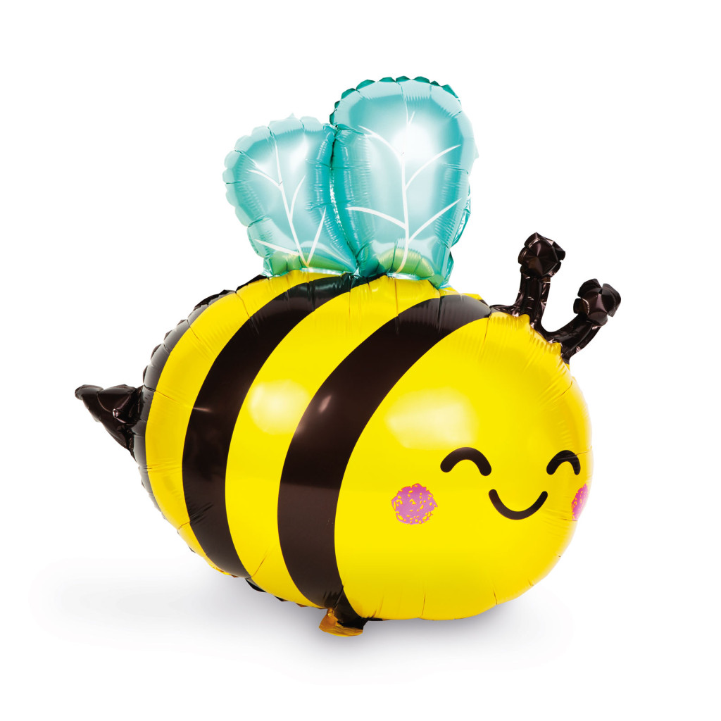 Image of Alumínium fólia lufi - méhecske - 65 x 81 cm