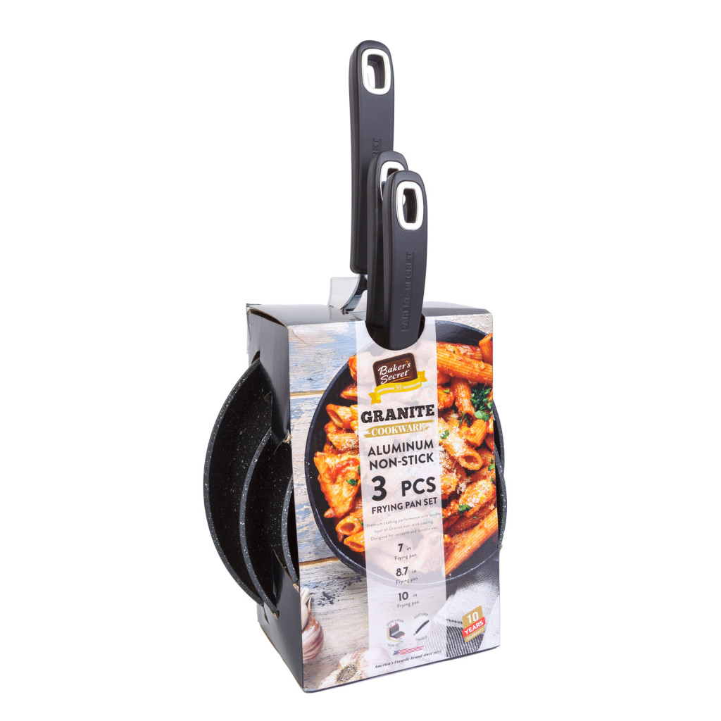 Image of Baker's Secret - serpenyő szett - 18 + 22 + 26 cm